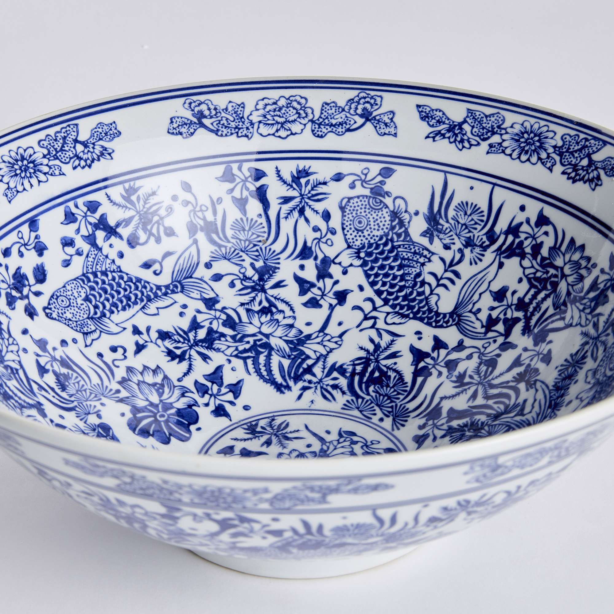 BARCLAY BUTERA DYNASTY KOI DECORATIVE BOWL - Image 3