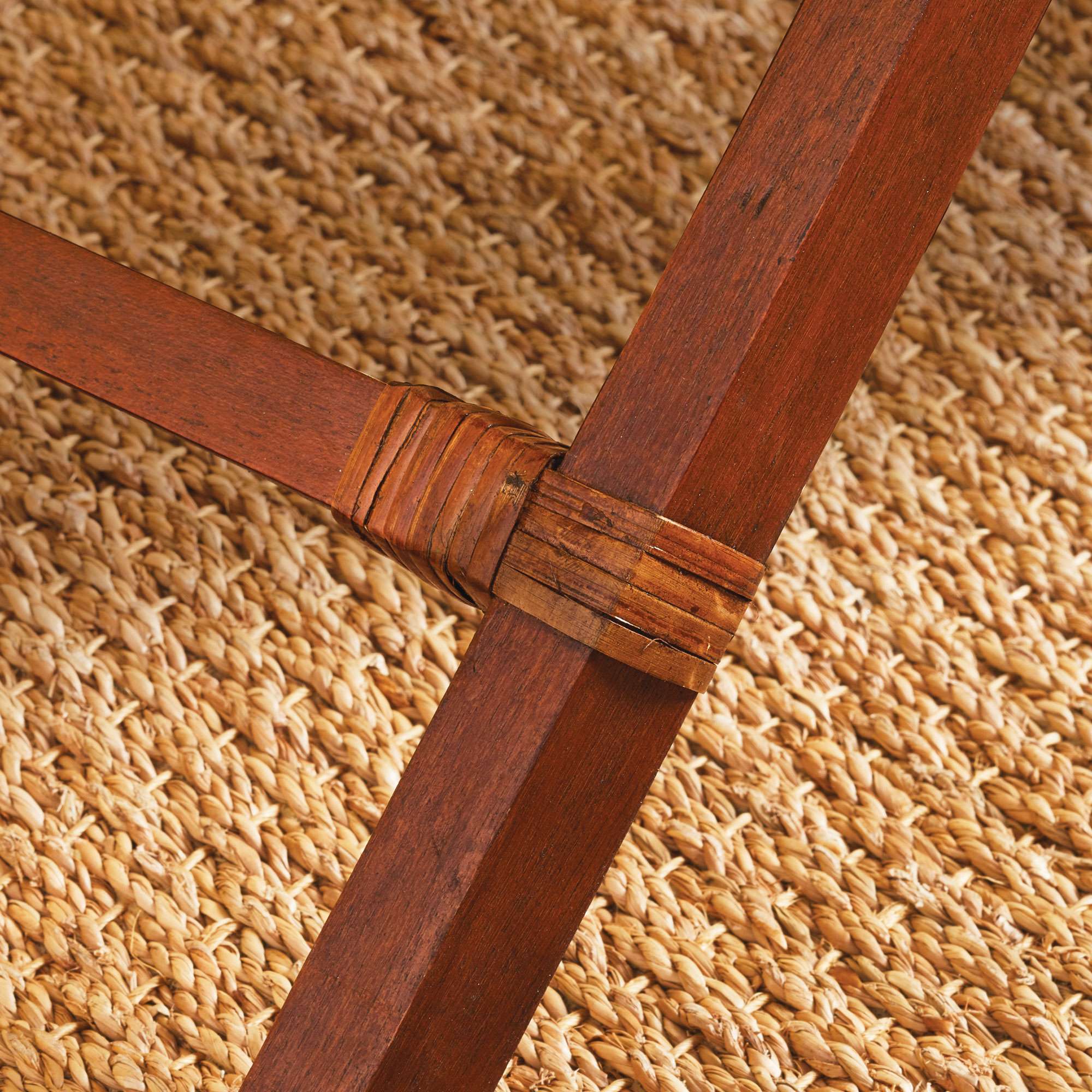 BURMA RATTAN BUTLER TRAY TABLE - Image 4