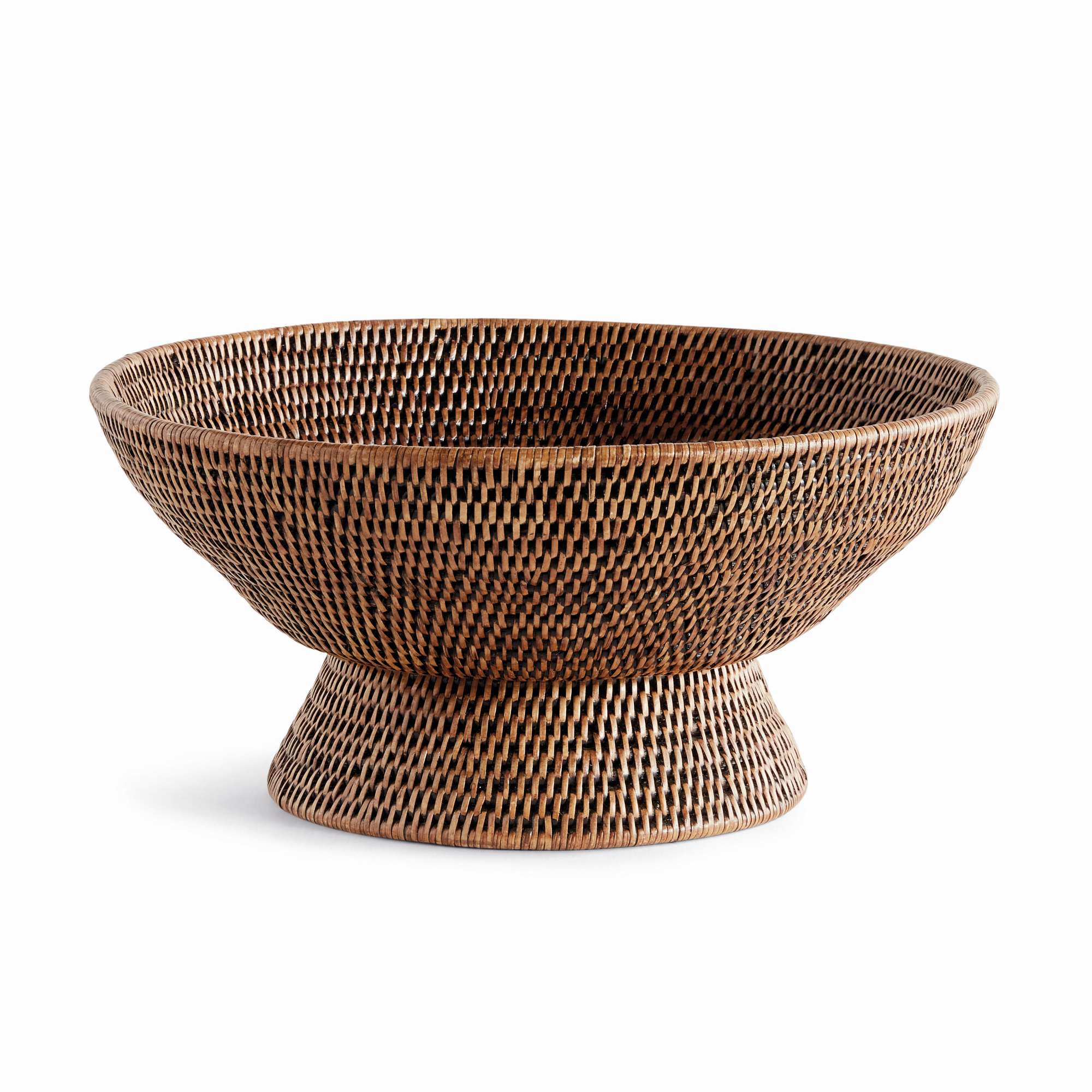 BURMA RATTAN OFFERING BOWL