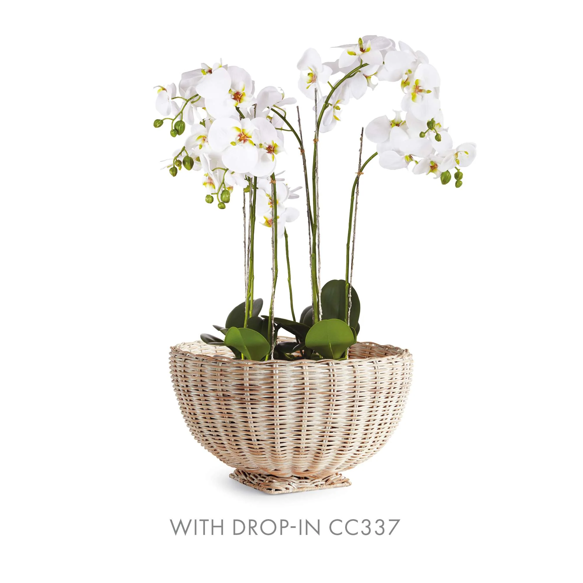 CHARLESTON RATTAN FOOTED BOWL SMALL - Image 5