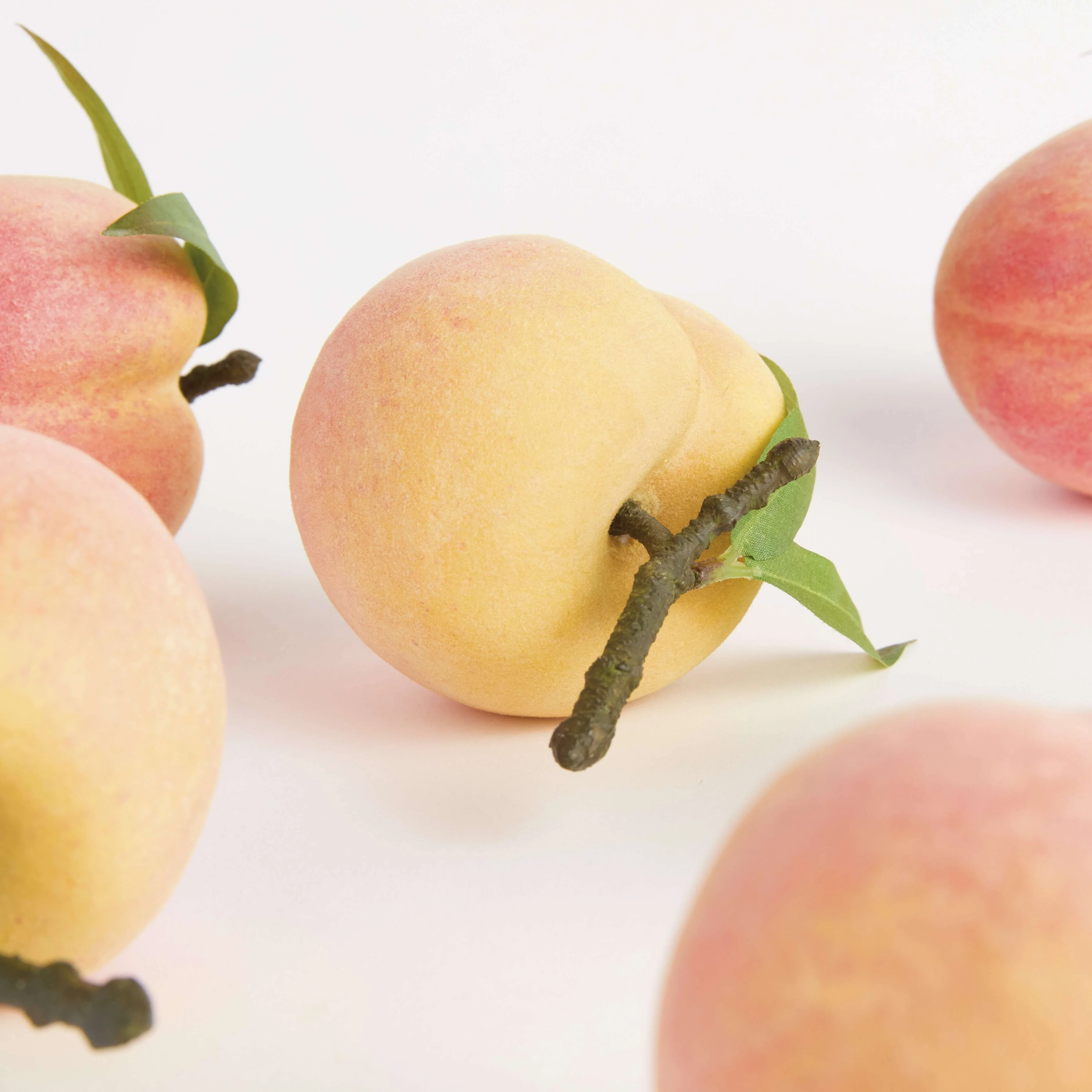 FAUX PEACHES 4", SET OF 6 - Image 4
