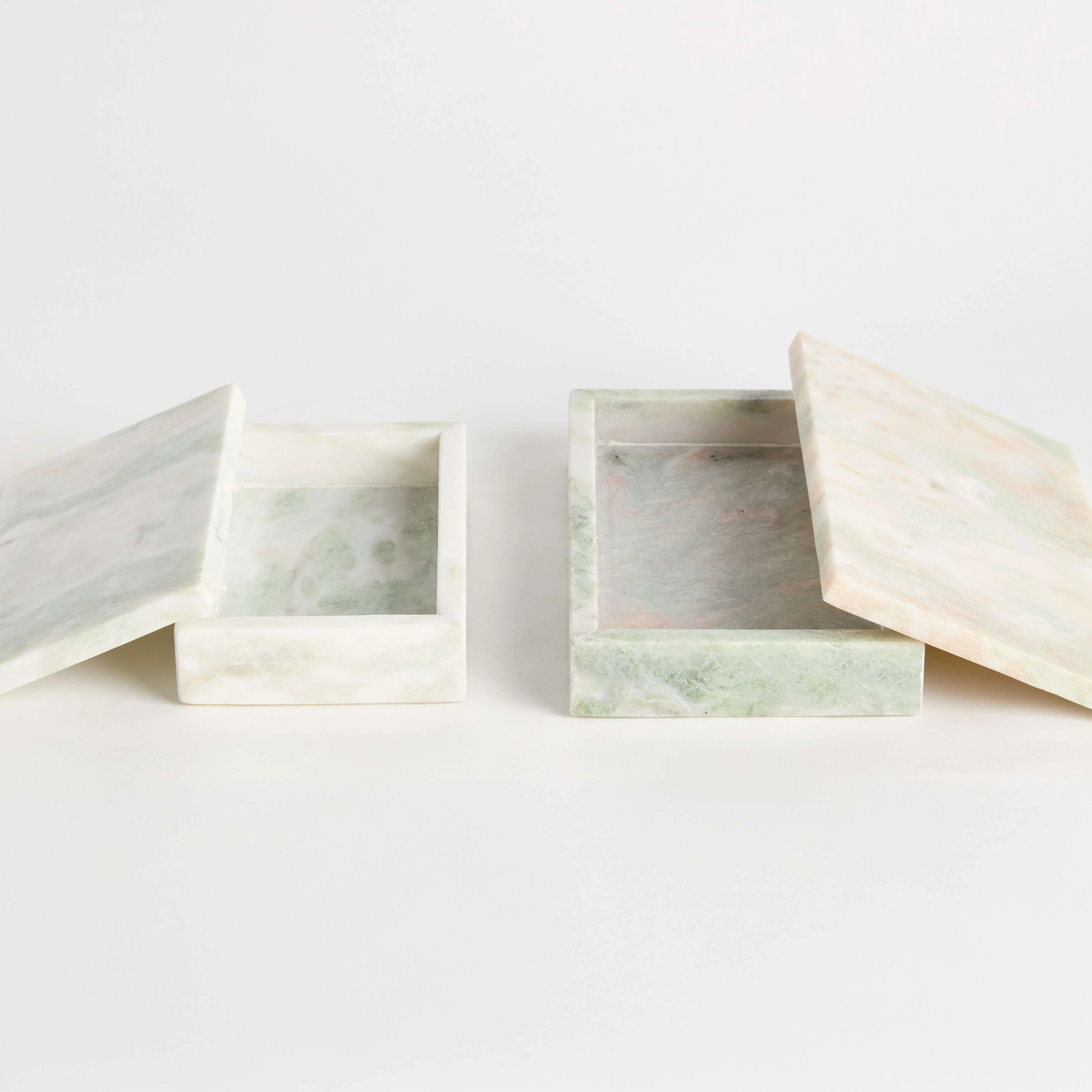 JOHANNA MARBLE LIDDED BOXES, SET OF 2 - Image 5