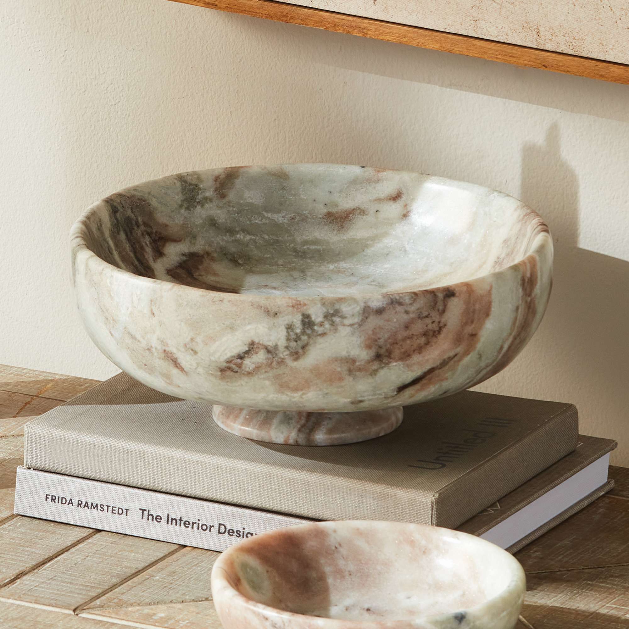 JOSEPHINE MARBLE FOOTED BOWL - Image 2