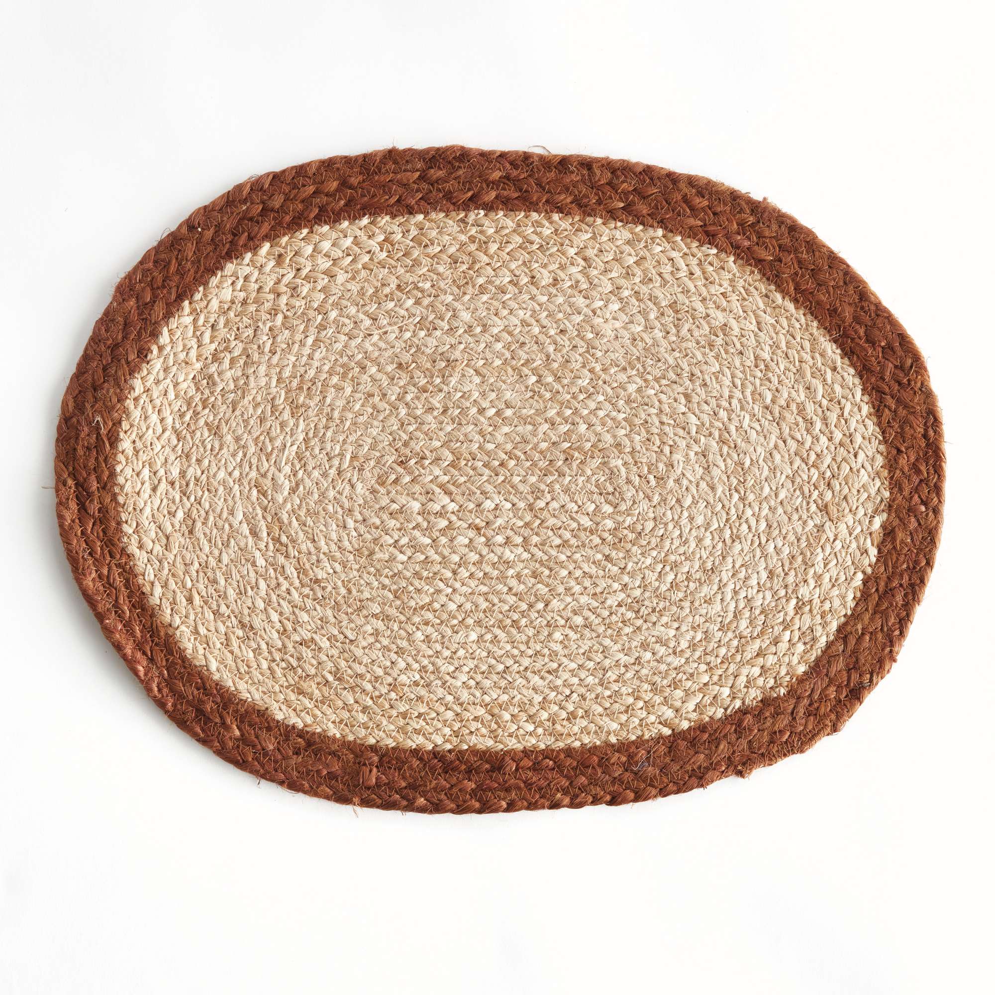 JUTE COIL OVAL PLACEMATS, SET OF 8 - Image 4
