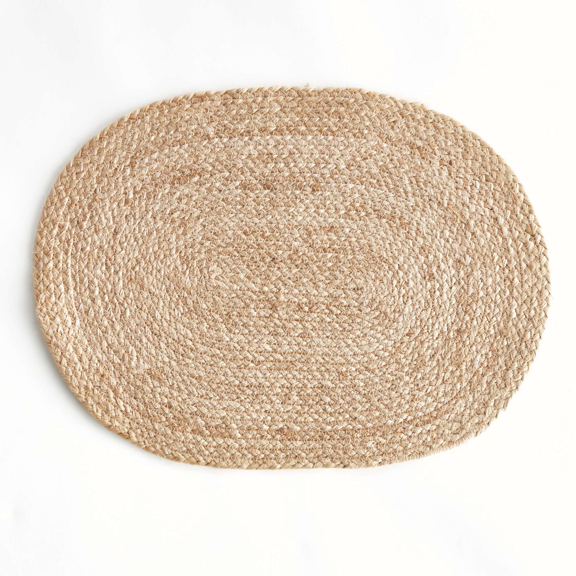JUTE COIL OVAL PLACEMATS, SET OF 8 - Image 4