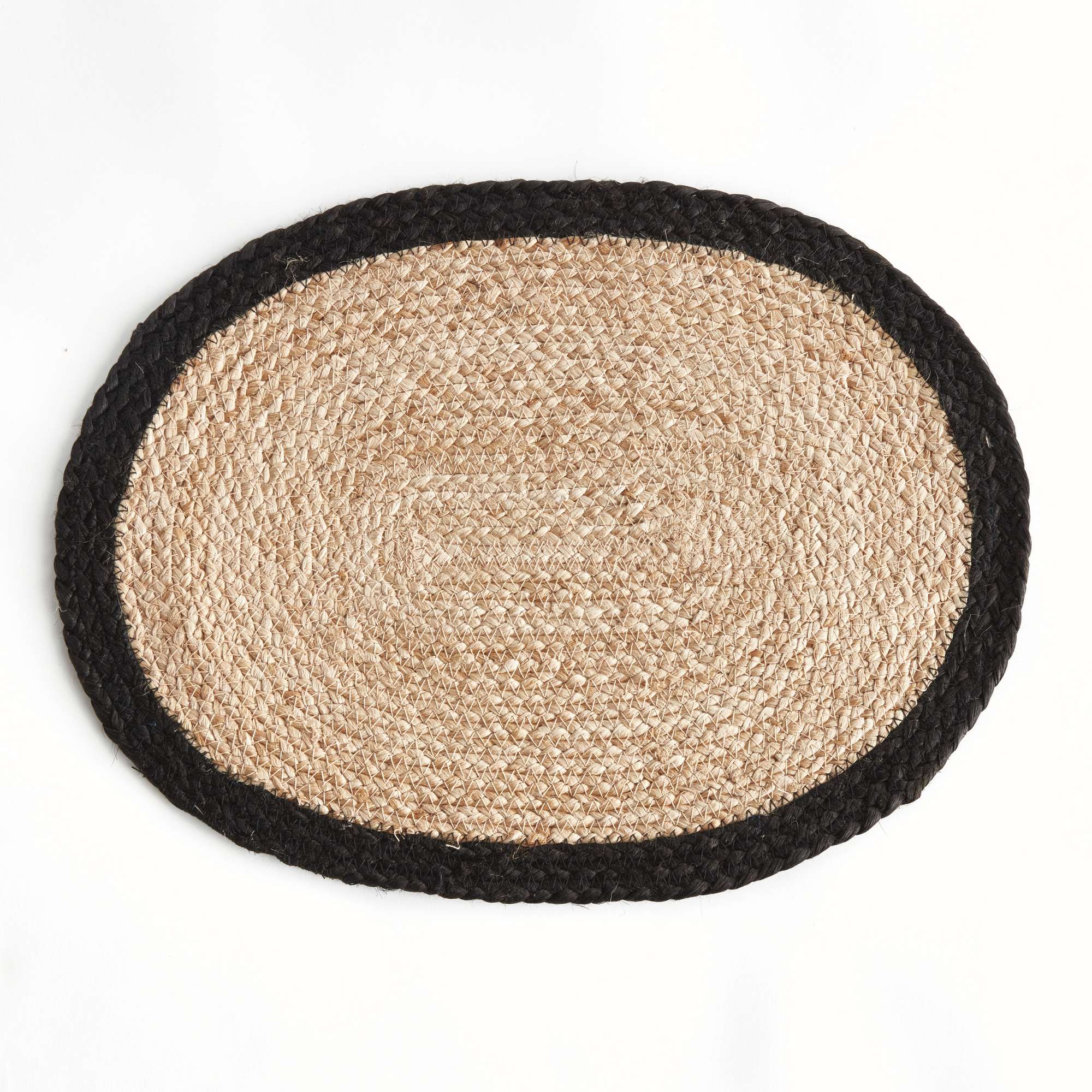 JUTE COIL OVAL PLACEMATS, SET OF 8 - Image 4