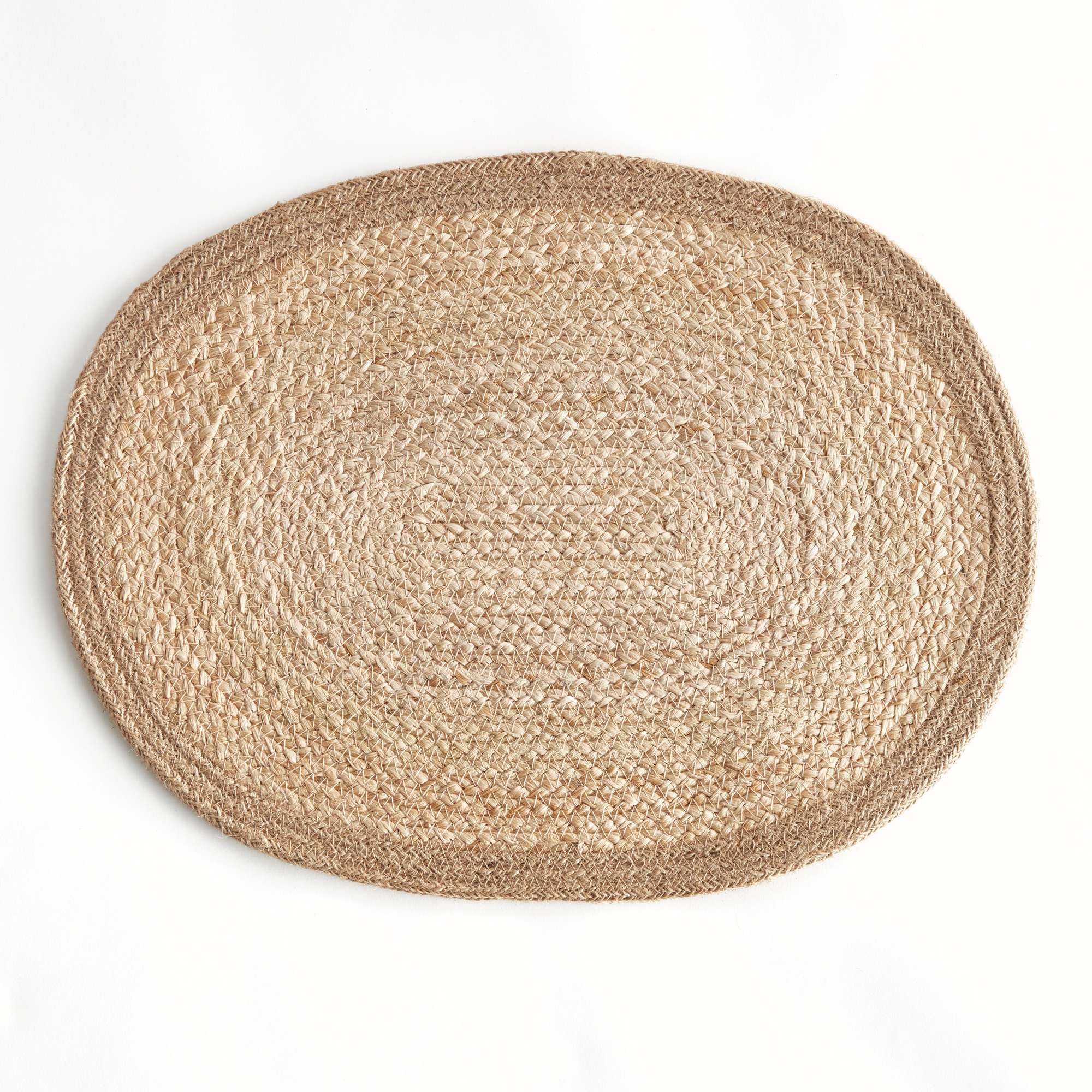 JUTE COIL OVAL PLACEMATS, SET OF 8 - Image 4