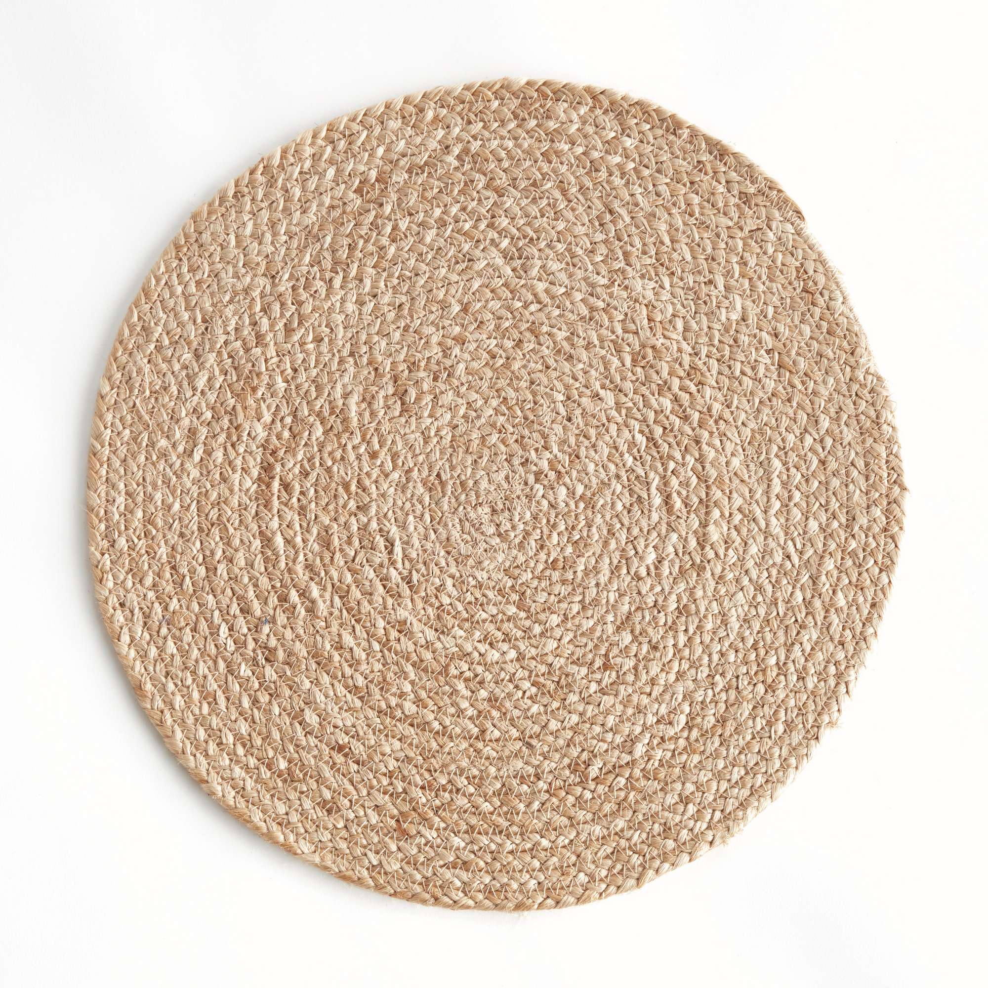 JUTE COIL ROUND PLACEMATS, SET OF 8 - Image 4