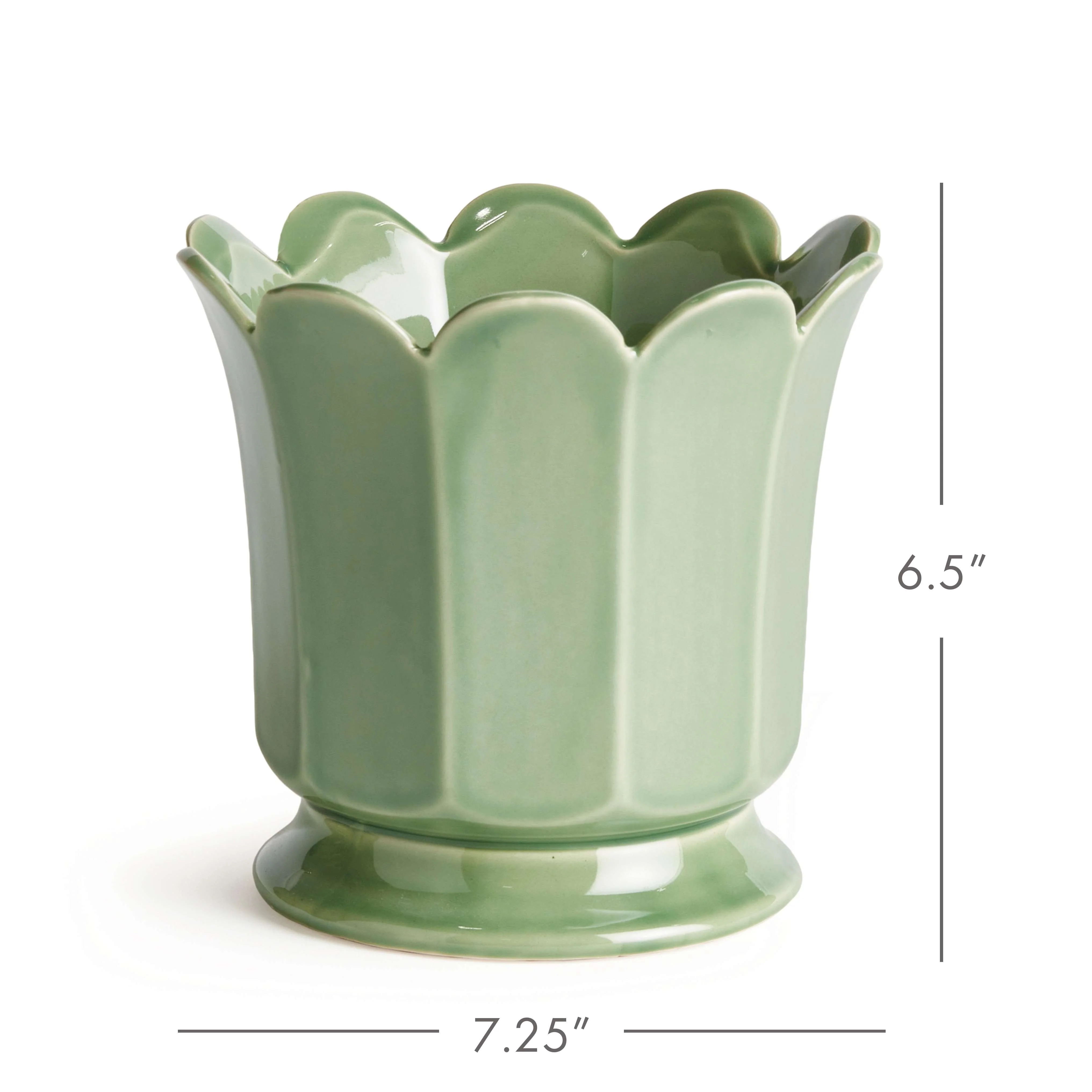 MALINE FOOTED POT LARGE - Image 2