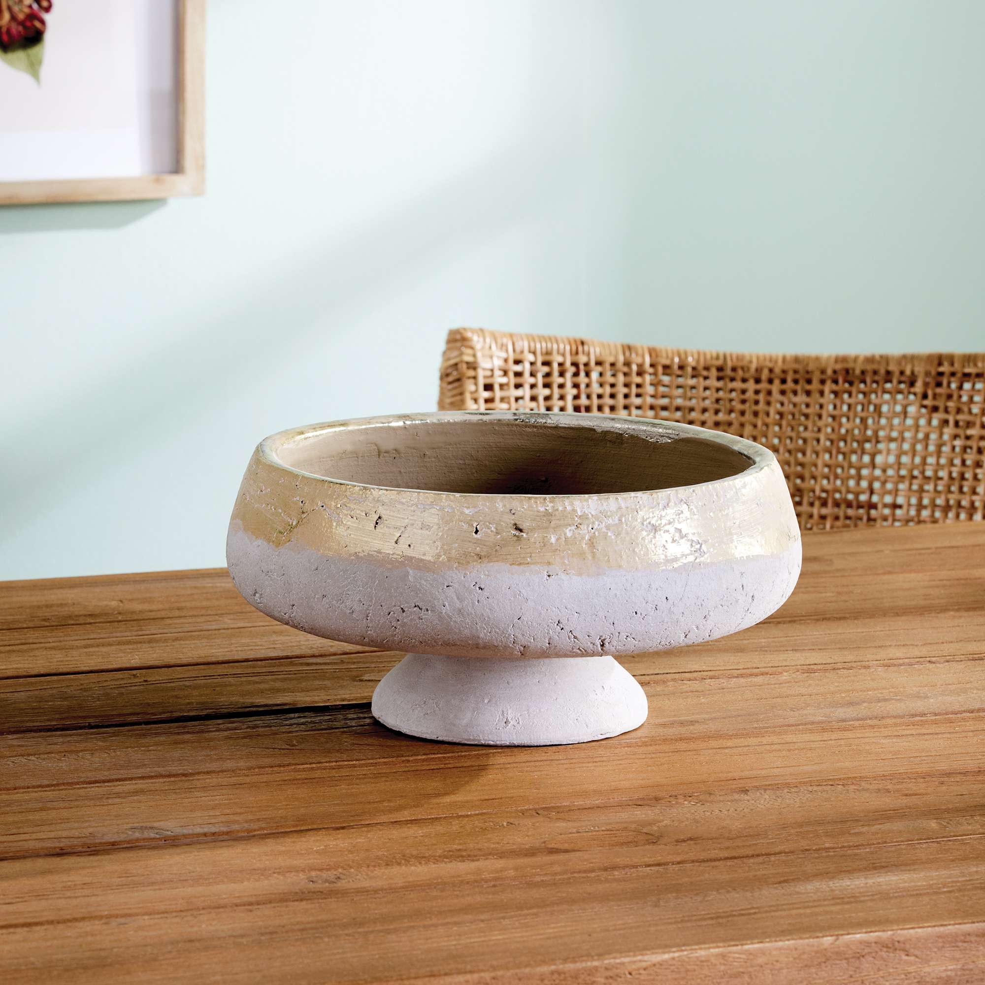 MAUDE FOOTED DECORATIVE BOWL - Image 6