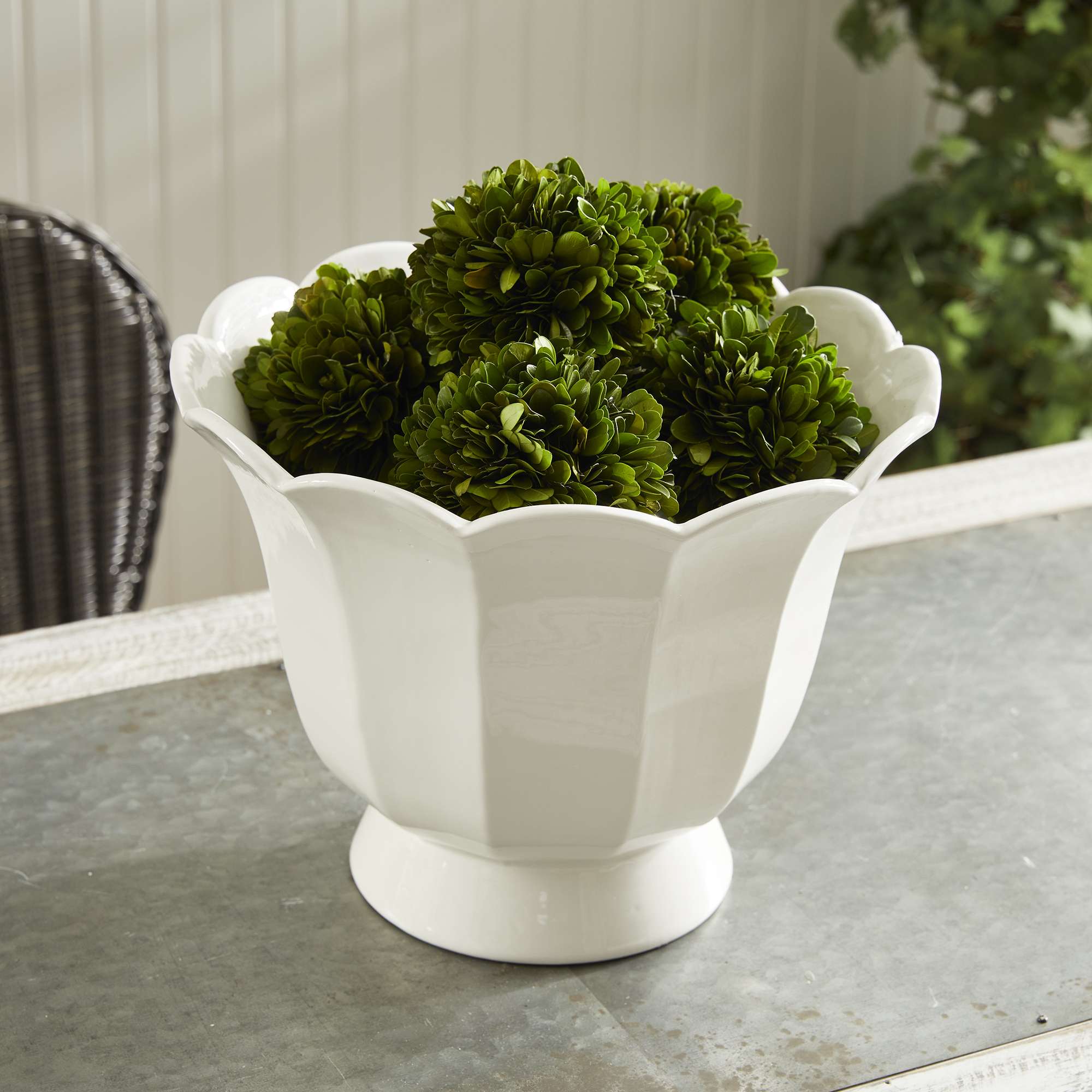 MIRABELLE FLUTED CACHEPOT LARGE - Image 5