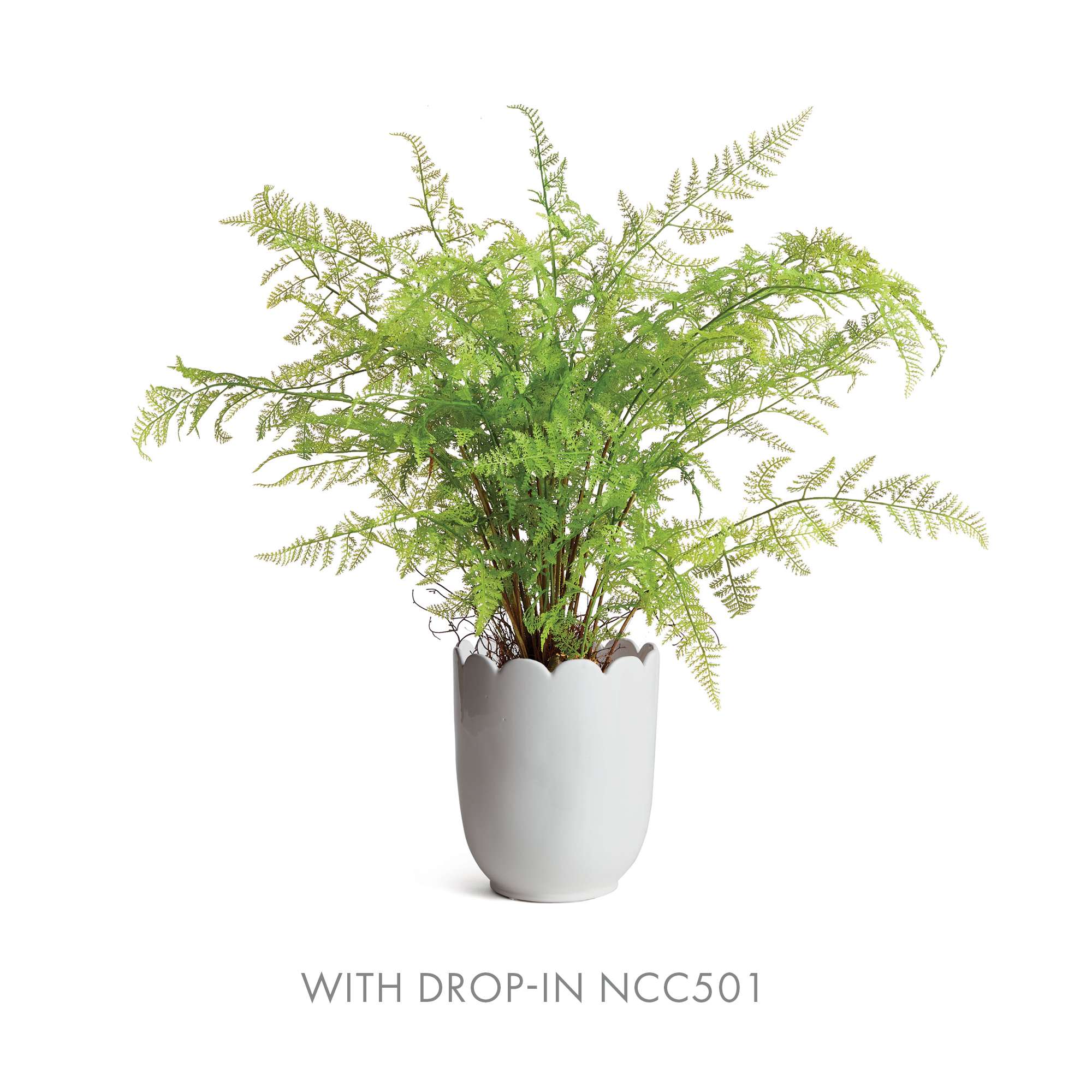 MIRABELLE SCALLOPED EDGE CACHEPOT - Image 5