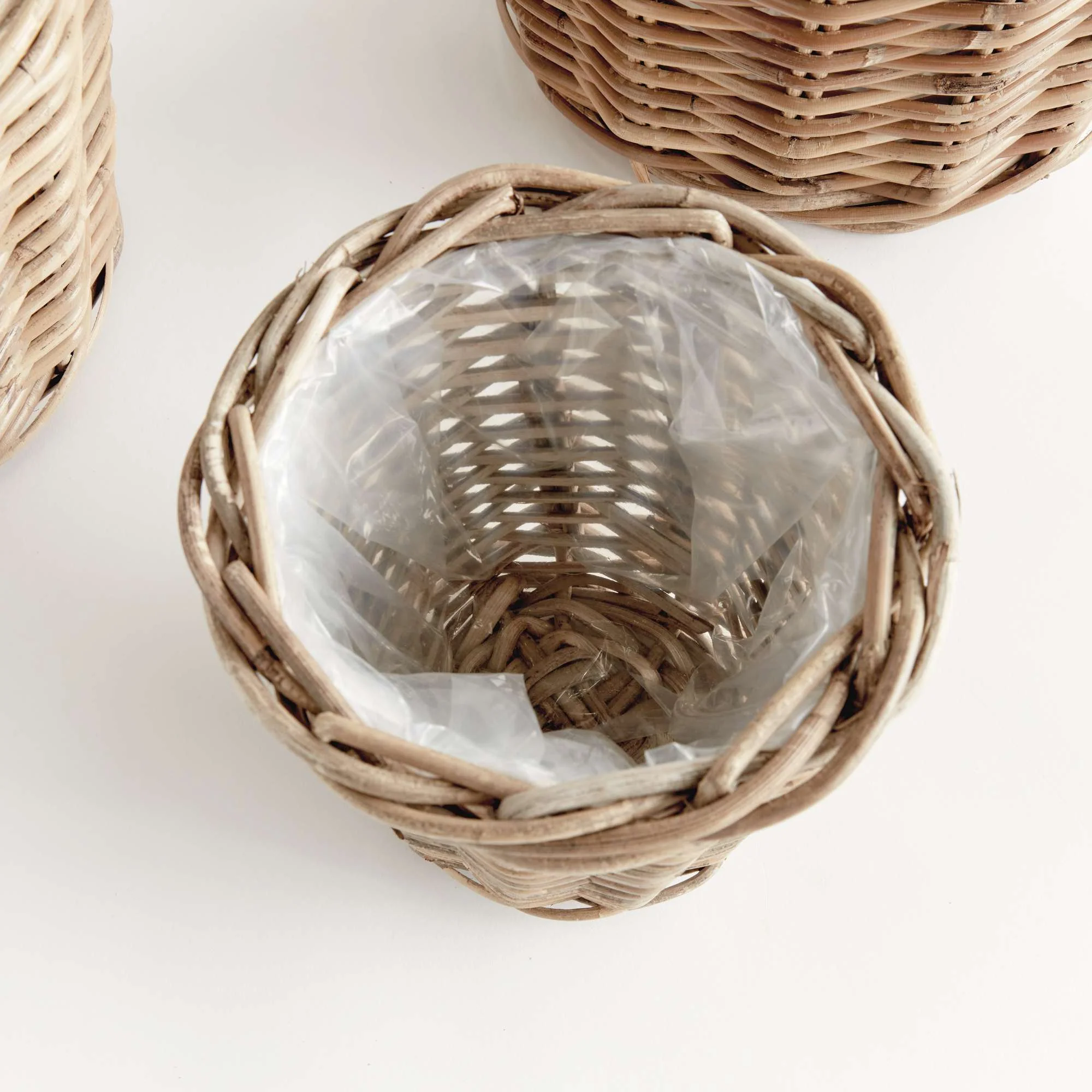 NORMANDY TAPERED BASKET PLANTERS, SET OF 3 - Image 3