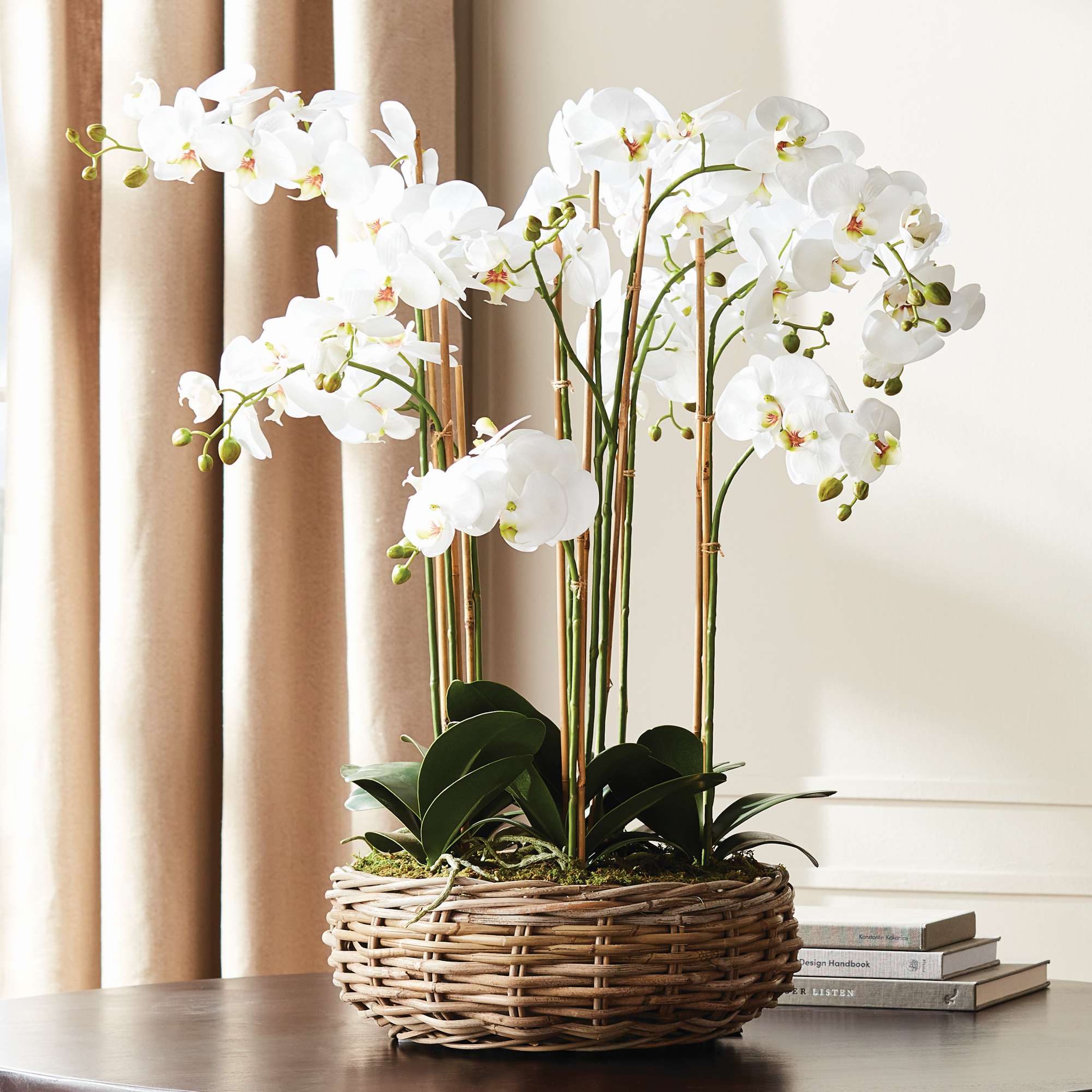 PHALAENOPSIS ORCHID BOWL DROP-IN 35" - Image 2