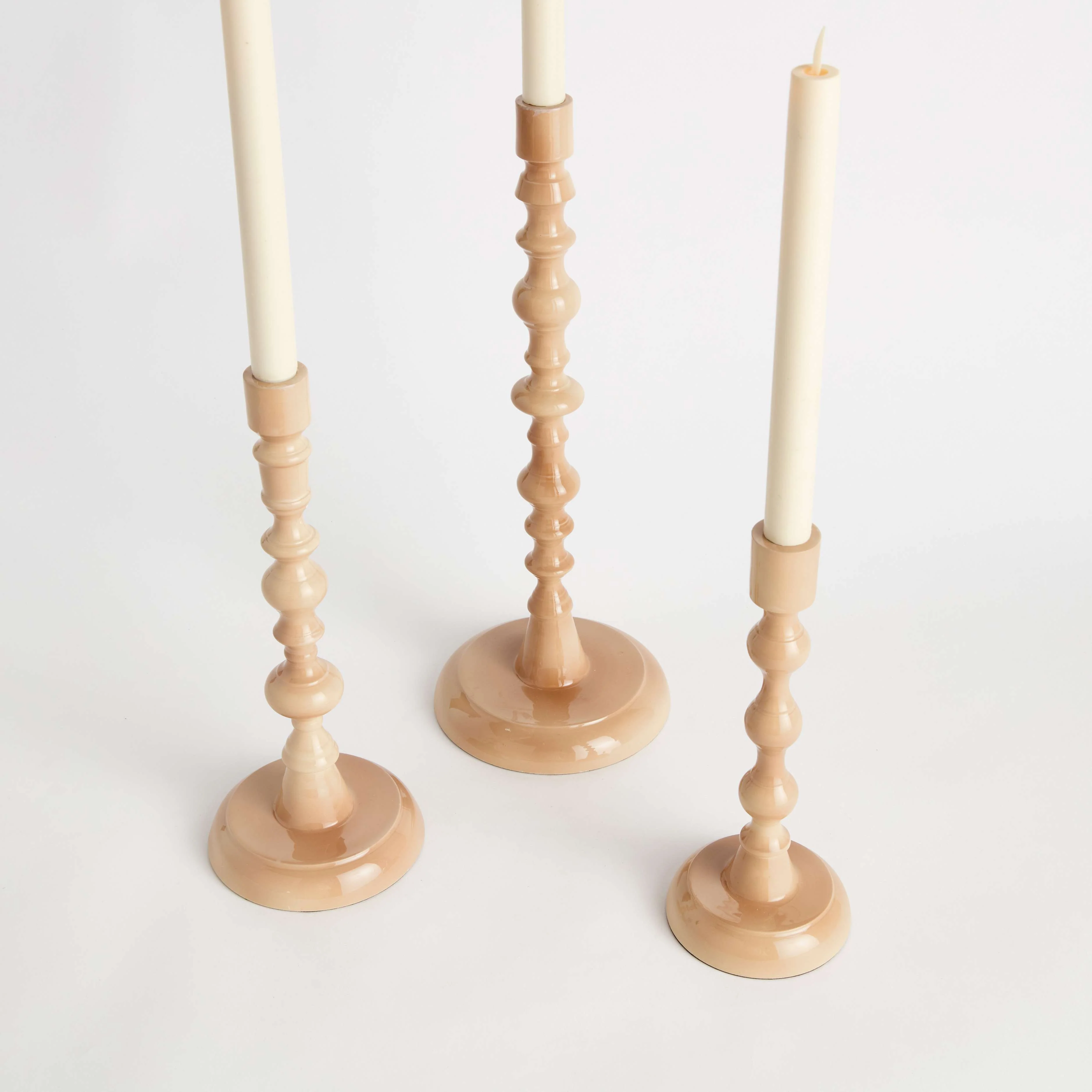 ROSINA TAPER HOLDERS, SET OF 3 - Image 2