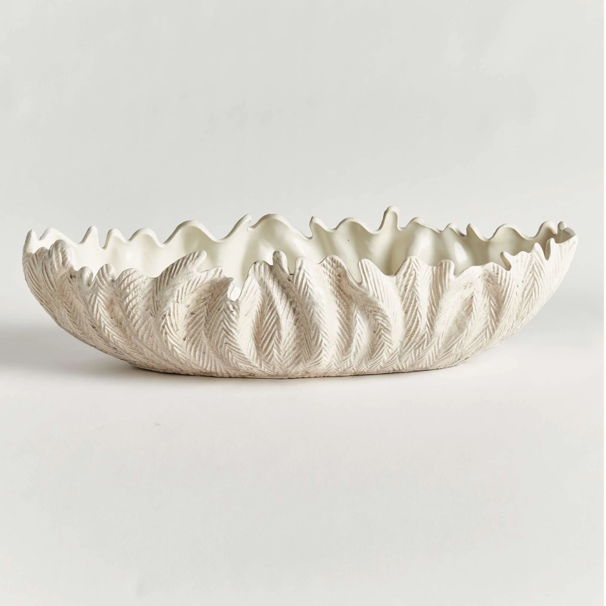 WINSLOW DECORATIVE OVAL BOWL - Image 3